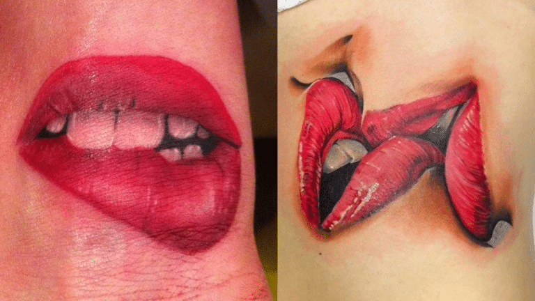 Tatuajes De Besos Significado Ideas Im Genes